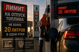 Вслед за другими регионами на Дону введены временные ограничения на отпуск горючего
