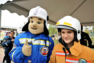 В ростовском парке «Левобережный» прошли показательные выступления военных