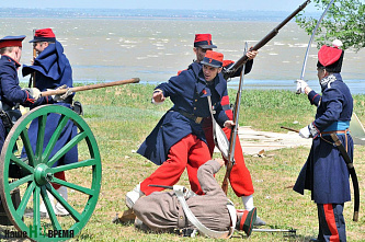 В Таганроге проходит Международный фестиваль «Оборона Таганрога 1855 года»