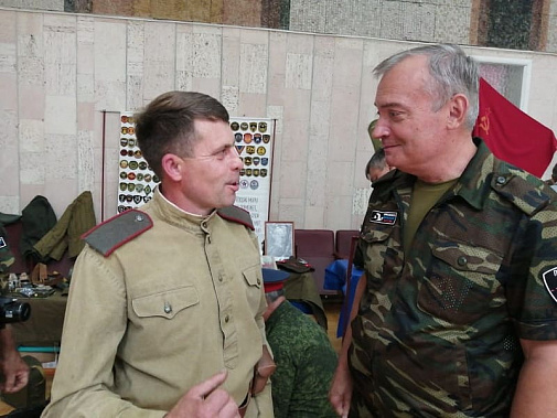 Слёт казачьих поисковых отрядов Дона открылся в Матвеево-Курганском районе