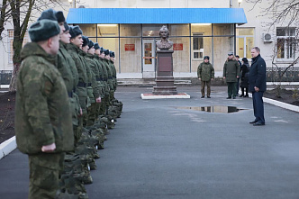 В Президентский полк направились призывники 11 территорий Ростовской области