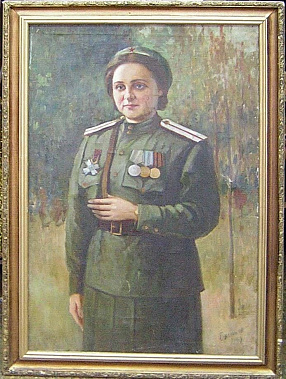 Н. Беликов Портрет азовчанки, 1940-е г.г.