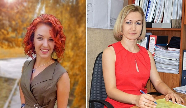 Елена Денисова и Светлана Юрикова