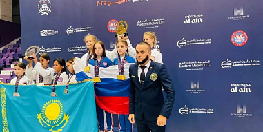 Шесть наград из Эмиратов. Донская спортсменка победила на первенстве мира в командных состязаниях по тхэквондо