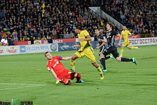 Выходят на арену вратари