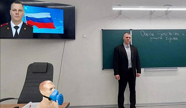 Ветеран МВД и боевых действий Денис Хохлов: « Поучиться можно  и у киберполицейского, и даже у манекена..»