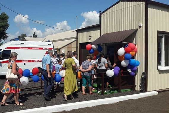 В Егорлыкском районе открыли модульную лабораторию