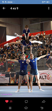 Акробаты из Новочеркасска одержали победу в Португалии