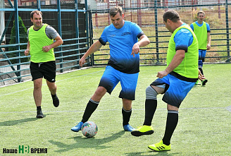 В Ростове на футбольном поле встретились сотрудники ведомственной охраны Минтранса России