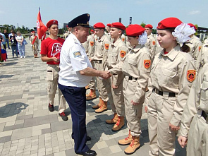 Юнармейцы ДНР примут присягу в Самбеке