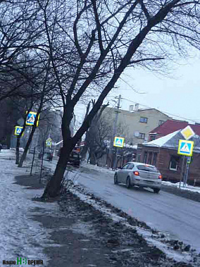 Ростов, пешеходный переход, улица Футбольная, установка, ГОСТ