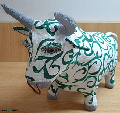 В Тацинском районе открылась выставка авторских работ местной мастерицы Ларисы Петровой