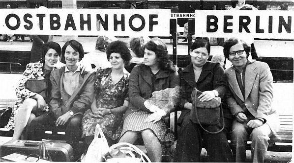 Мои однокурсники во время знаменитой поездки в ГДР.