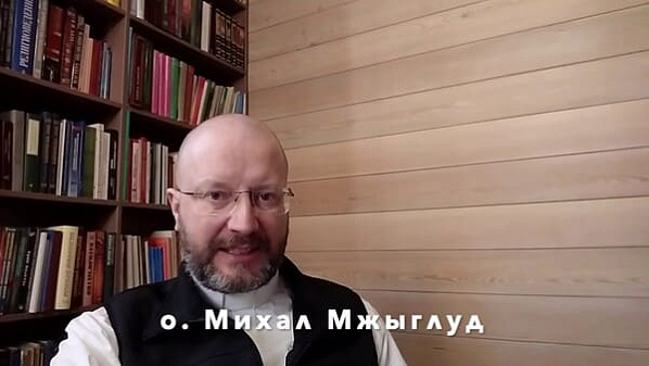 Стоп-кадр видеопроповеди на канале YouTube