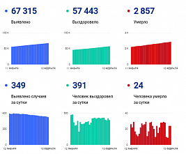 Коронавирус в Ростовской области: статистика на 10 февраля