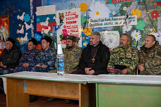 В поселке Чичерино Красносулинского района установлен поклонный крест