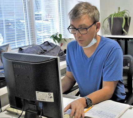 Главный арбитр международный мастер Павел  Котенко