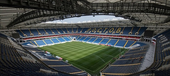 Газон «Ростов Арены» удалось оперативно привести в порядок