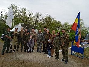 В Орловском районе перезахоронили останки 26 советских бойцов