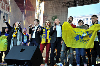 Хор Турецкого выступил на «Ростов Арене»