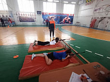 В Песчанокопском районе состоялся турнир по казачьему пятиборью на кубок атамана Песчанокопского юрта.