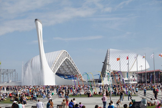 Стадион «Фишт» в Сочи