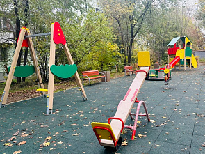 Островки детства: обновление детских площадок продолжается