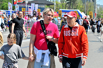 02 05 2025 По главной улице донской столицы прошла 100-я ростовская эстафета
