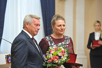 Вручение наград к Юбилею области