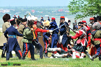 В Таганроге проходит Международный фестиваль «Оборона Таганрога 1855 года»