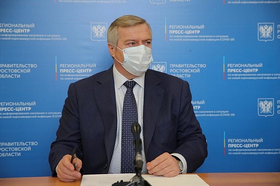 Донской губернатор анонсировал введение дополнительных противоэпидемических ограничений