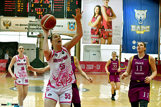 Баскетболистки «Пересвет-ЮФУ» дома победили БК «Нику»