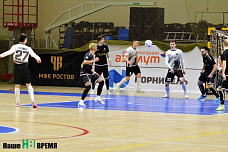 В первом матче плей-офф мини футбольный « Ростов» победил лидера зоны «Запад»