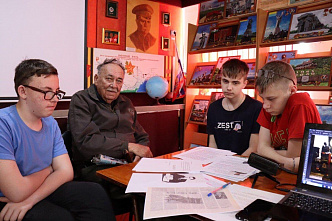 В Зерноградской специальной школе-интернате создали фонд Алексея Маресьева