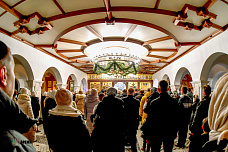 в главном храме ЮВО отмечают Рождество Христово