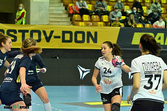 Чемпионки России разгромили молодежную гандбольную команду «Ростов – Дон-2»