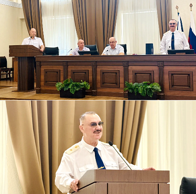 Ростов-на-Дону: государственного советника юстиции третьего класса Евгения Волколупова поздравили с юбилеем