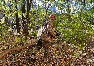 Из энциклопедии благоустройства: ещё  один ростовский двор стал безопаснее и комфортнее