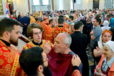07 05 2025 В главном храме ЮВО прошло торжественное богослужение