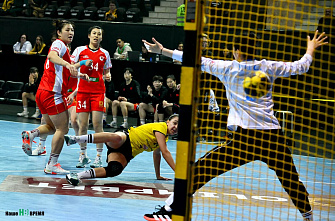 Гандболистки «Ростов-Дона» победили китайский «Феникс»