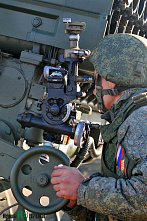 В Ростовской области артиллеристы провели учения