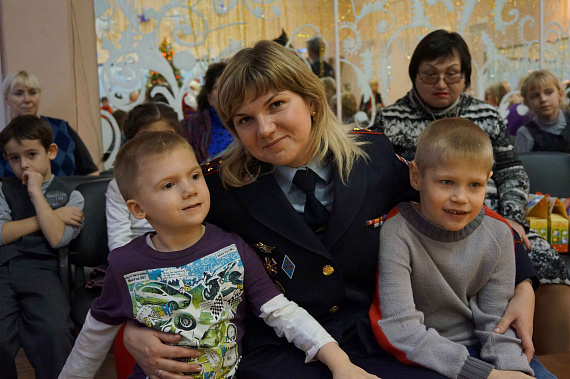 Подарки от полицейских