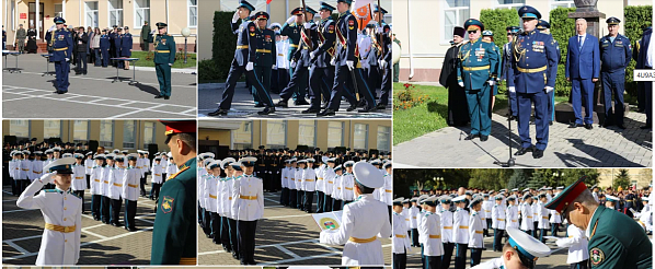 Ребят, недавно зачисленных в училище и корпус, посвятили в кадеты