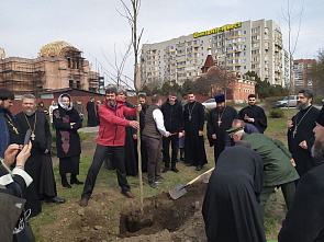 В Ростове прошел престольный праздник храма Сорока Севастийских воинов-мучеников