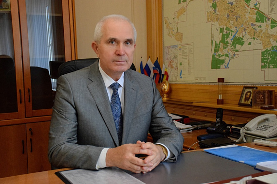 Глава Новошахтинска С. Бондаренко. Источник фото: администрация Новошахтинска (novoshakhtinsk.org)