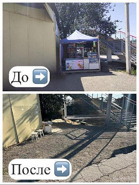  Ростов-на-Дону: нестационарный торговый объект демонтирован