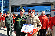 28 04 2025 Агитпоезд «Единство в памяти. Сила в подвиге!» побывал в донской столице