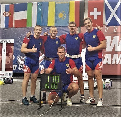Сборная России чемпион в эстафете