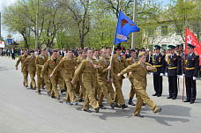 Митинг и парад в Гуково