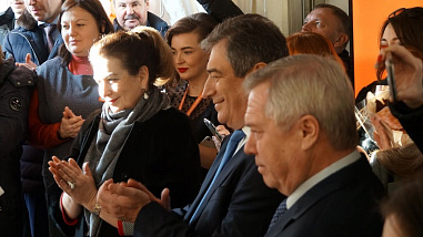 Татьяна Быковская вышла на работу и участвовала в открытии клиники